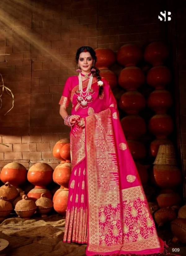 SHRUTI TEXTILE PRERNA Fancy Latest Designer Festive Wear Printed Heavy Silk Saree Collection
